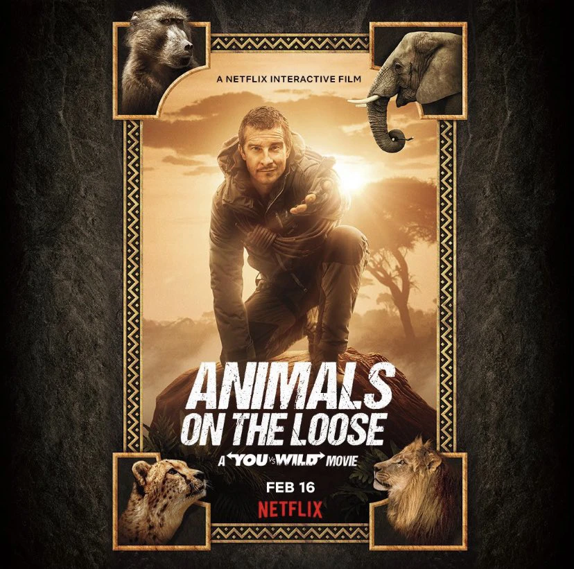 Bạn đối đầu với thiên nhiên: Dã thú trốn thoát | Animals on the Loose: A You vs. Wild Movie (2021)