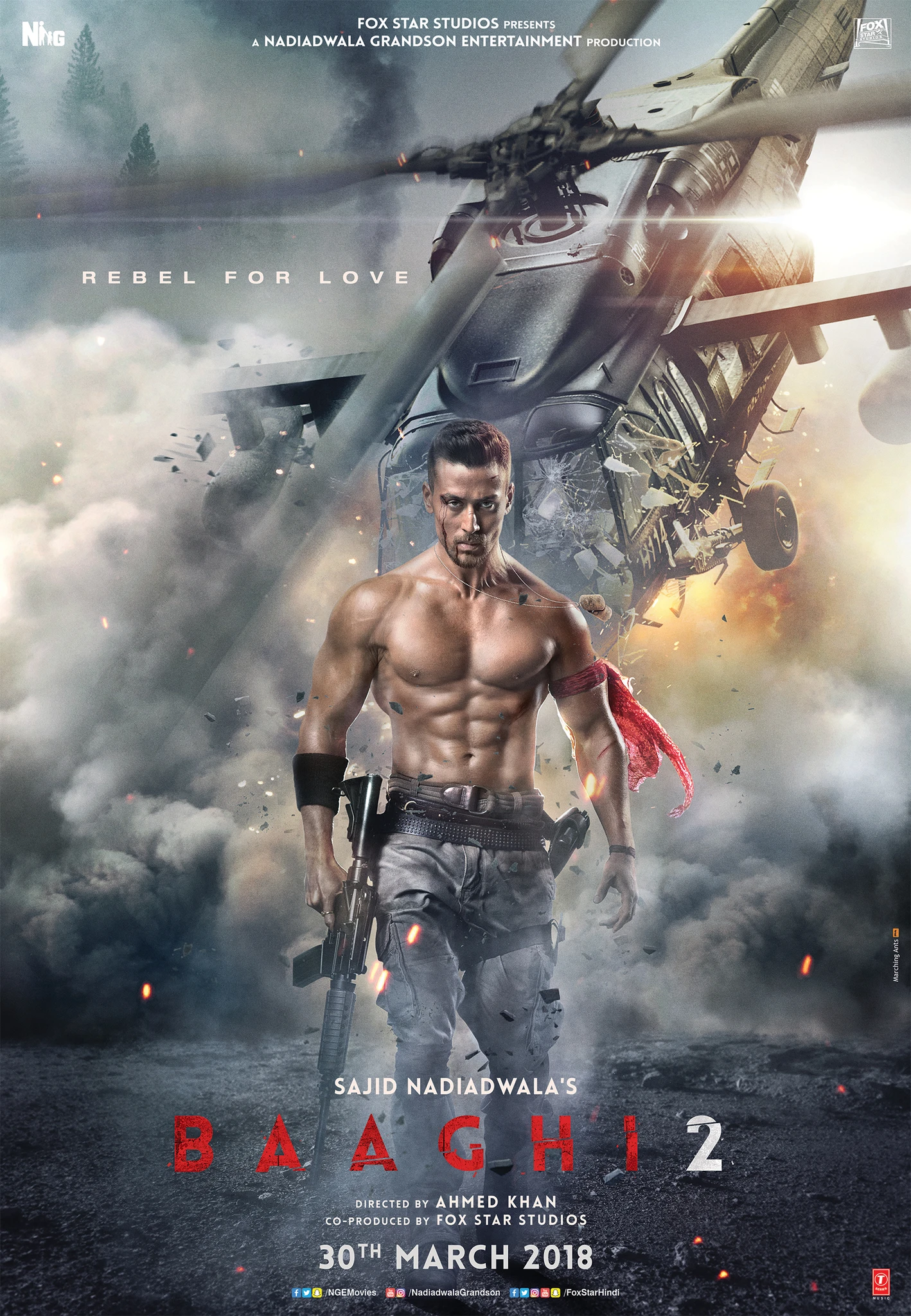 Giải Cứu Người Đẹp 2 | Baaghi 2 (2018)